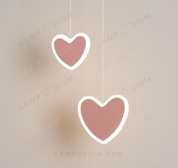 Pendant light CUORE