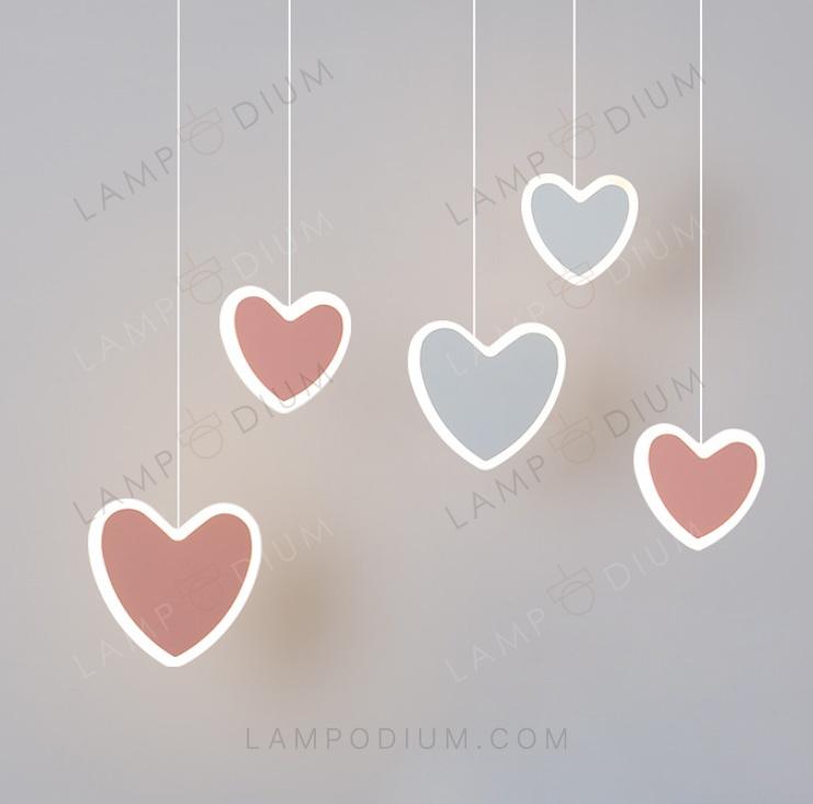 Pendant light CUORE