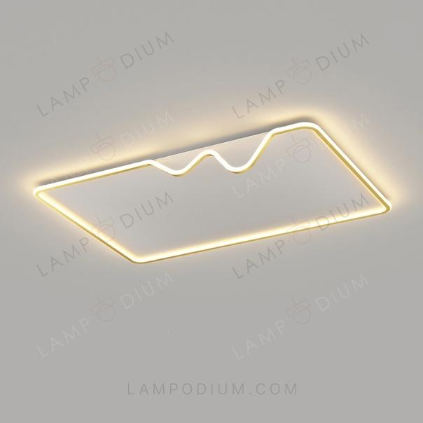 Ceiling light CUBE STRISCE