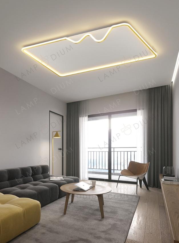 Ceiling light CUBE STRISCE