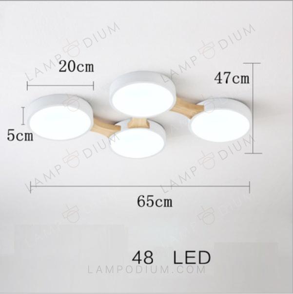 Ceiling light AURACELLO