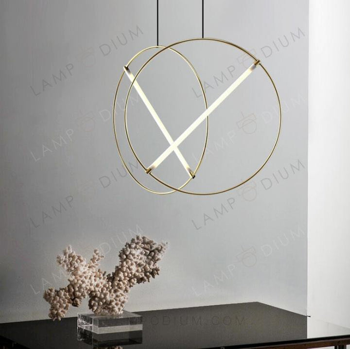 Pendant light GOLD ANELLO