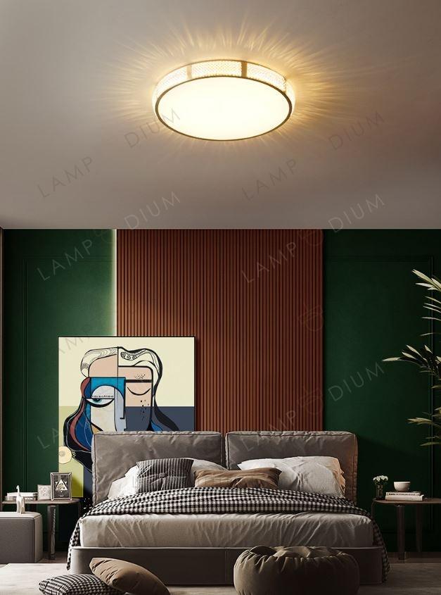 Ceiling light CRISTALLO FORMA GOLDEN Ø 40 CM