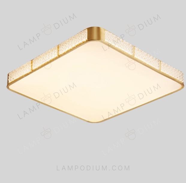 Ceiling light CRISTALLO ORO FORME