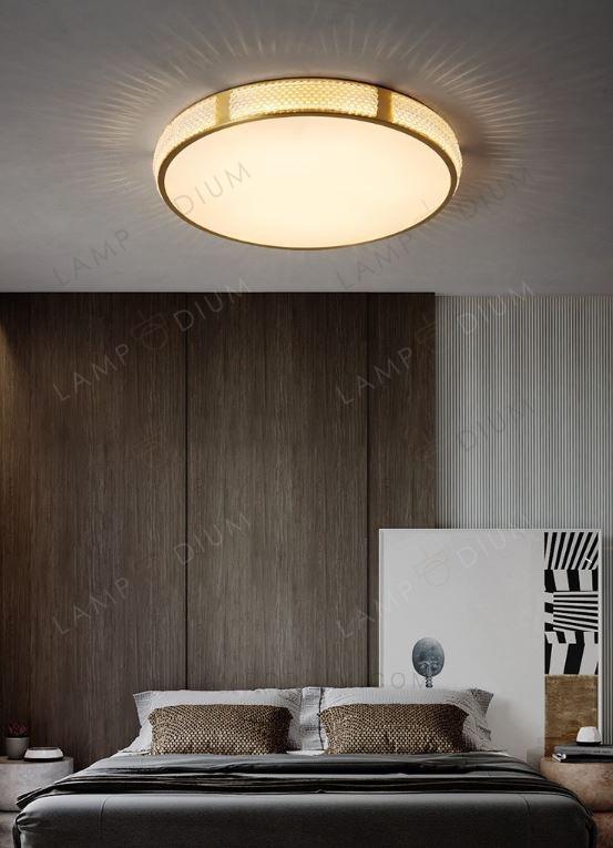 Ceiling light CRISTALLO ORO FORME