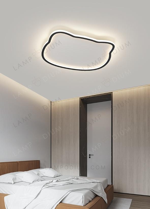 Ceiling light AURAFIORA