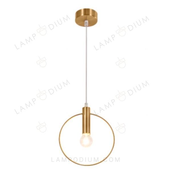 Pendant light ANELLO D'ORO Ø 28 CM