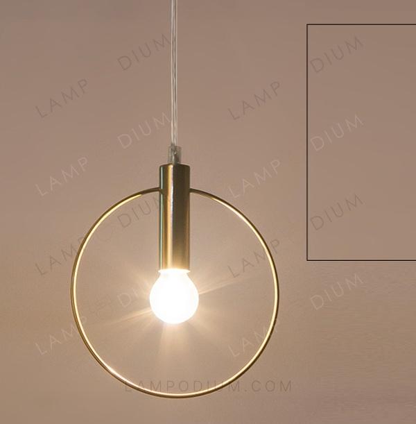 Pendant light ANELLO D'ORO Ø 28 CM