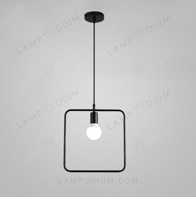 Pendant light CIRCUITO QUADRATO