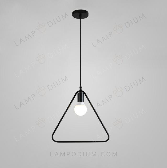 Pendant light CIRCUITO TRIANGOLO