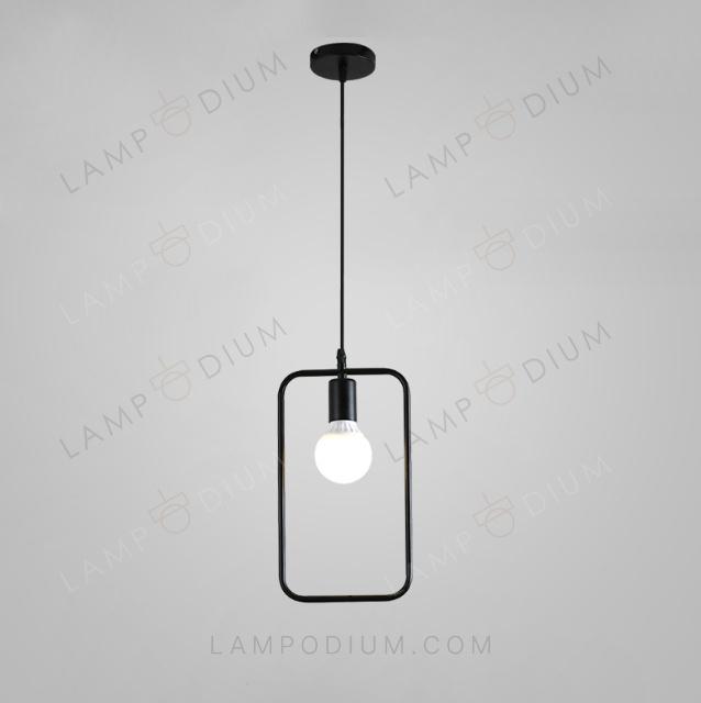 Pendant light CIRCUITO RECTANGOLARE