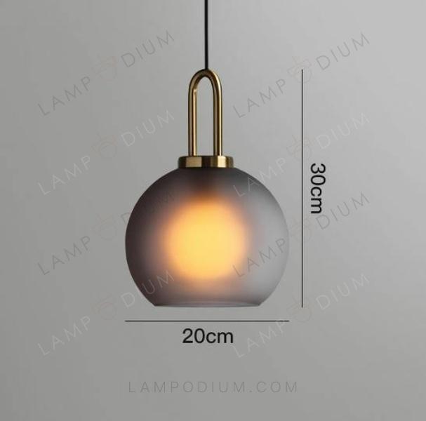 Pendant light VIVOLANO