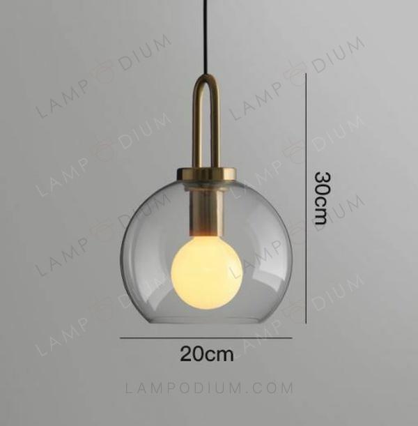 Pendant light VIVOLANO