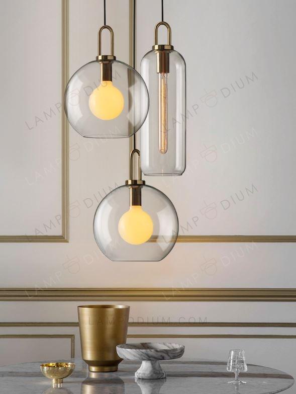 Pendant light VIVOLANO