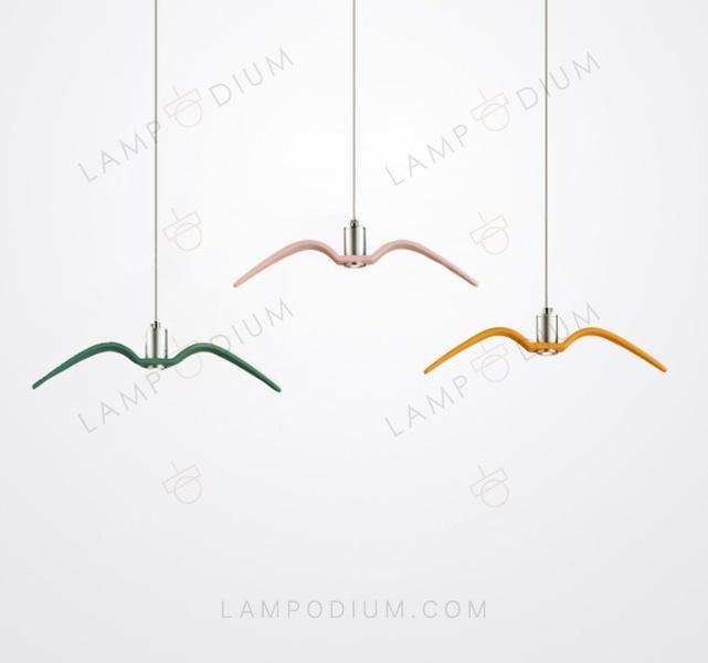 Pendant light BIRD COLORATO