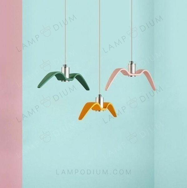 Pendant light BIRD COLORATO