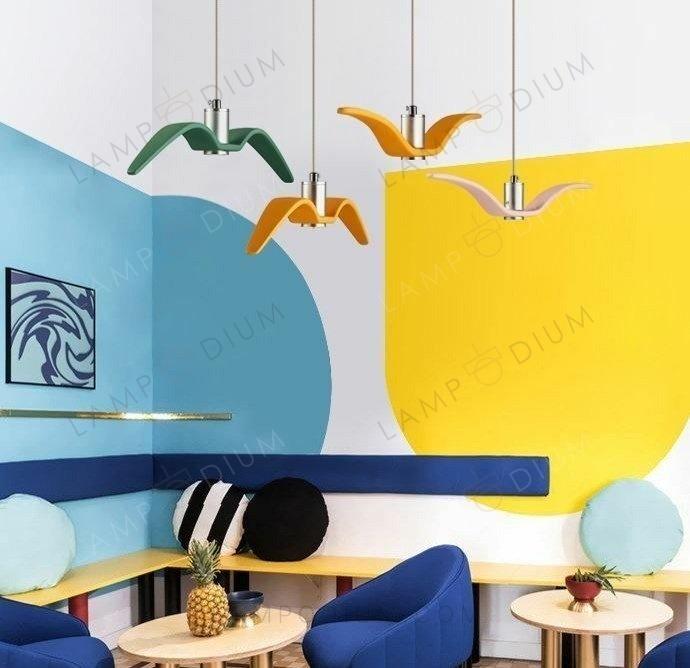 Pendant light BIRD COLORATO