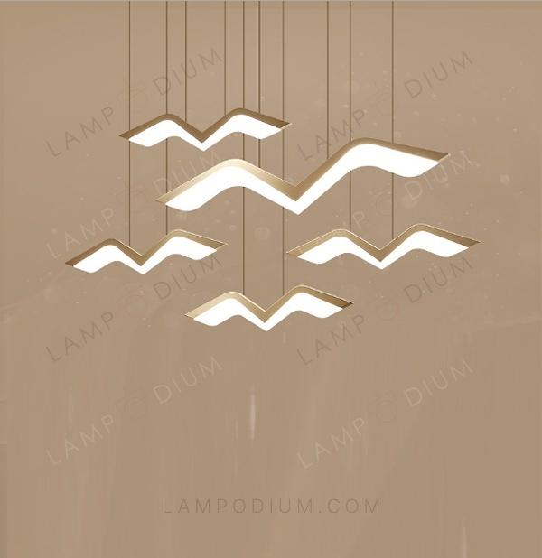 Pendant light AURORIELLO