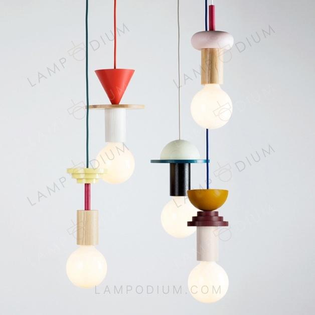 Pendant light RAINBOW FIGURE H