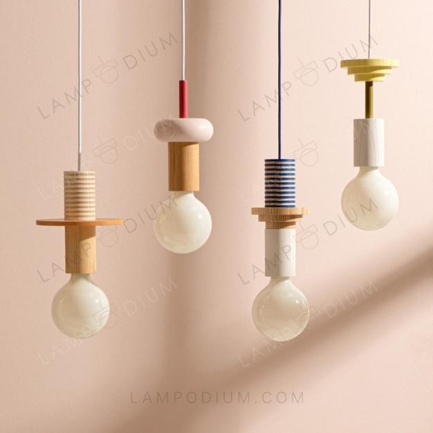 Pendant light RAINBOW FIGURES TIPO A