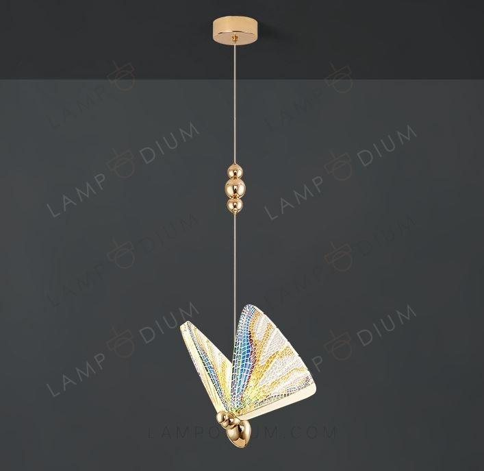 Pendant light BUTTERFLY EMALLO