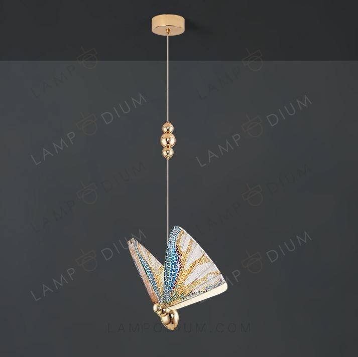 Pendant light BUTTERFLY EMALLO