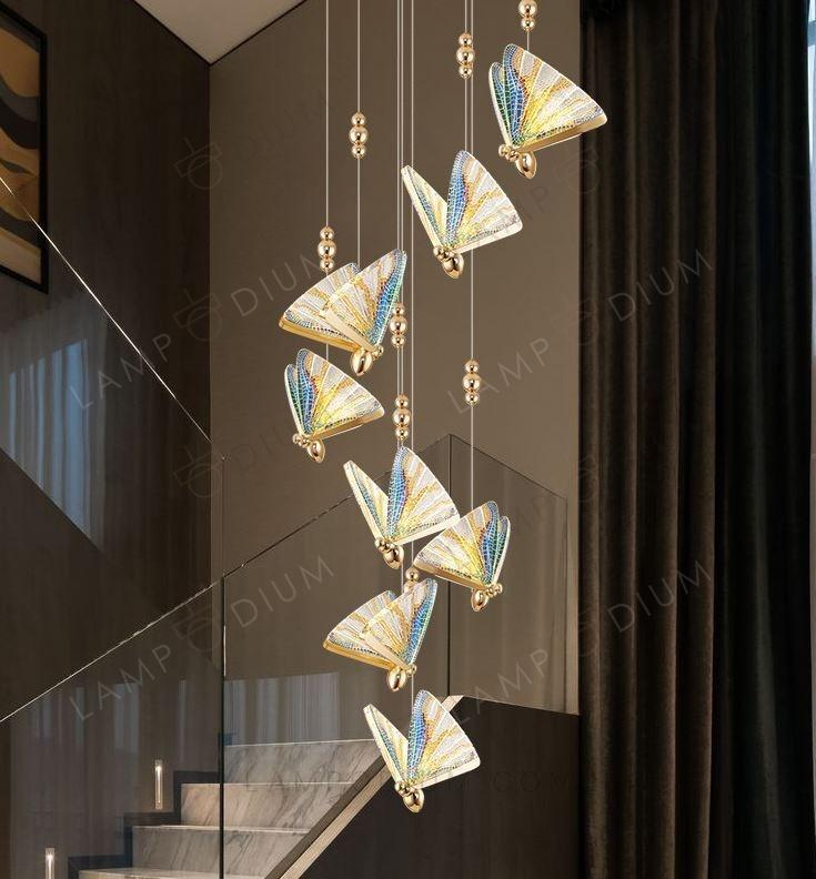 Pendant light BUTTERFLY EMALLO