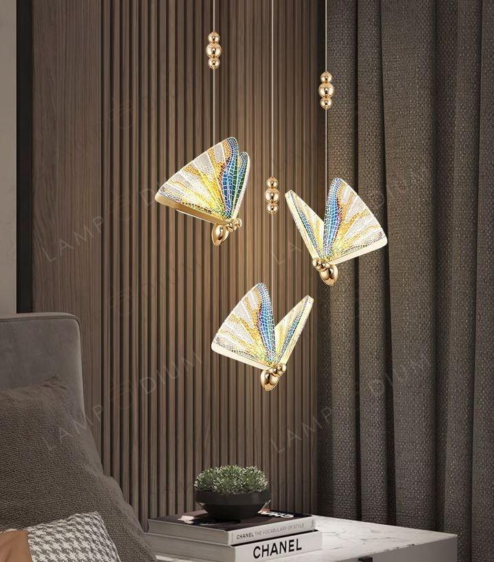 Pendant light BUTTERFLY EMALLO