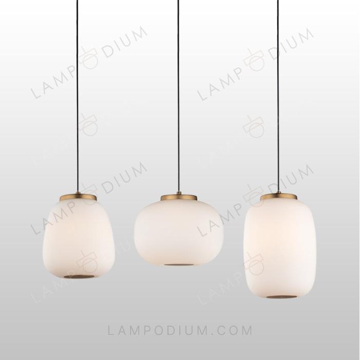 Pendant light BRUNZO C