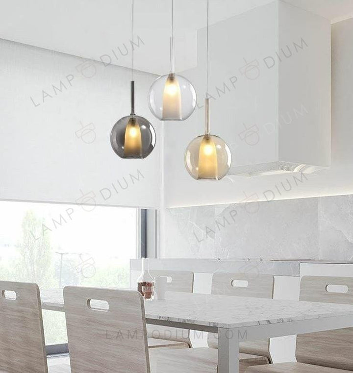 Pendant light DOPPIO