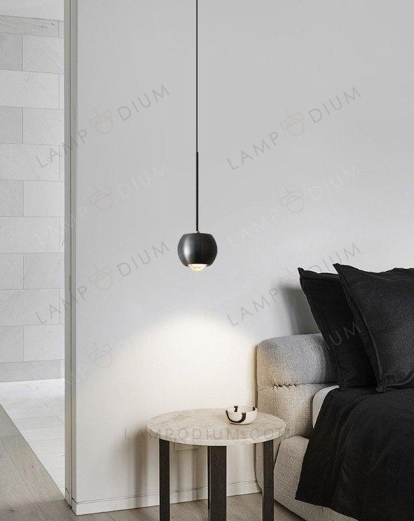 Pendant light DOUBLE NERO 1