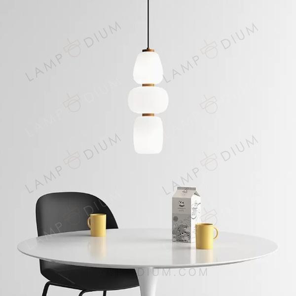 Pendant light DOUBLE BRUNZO