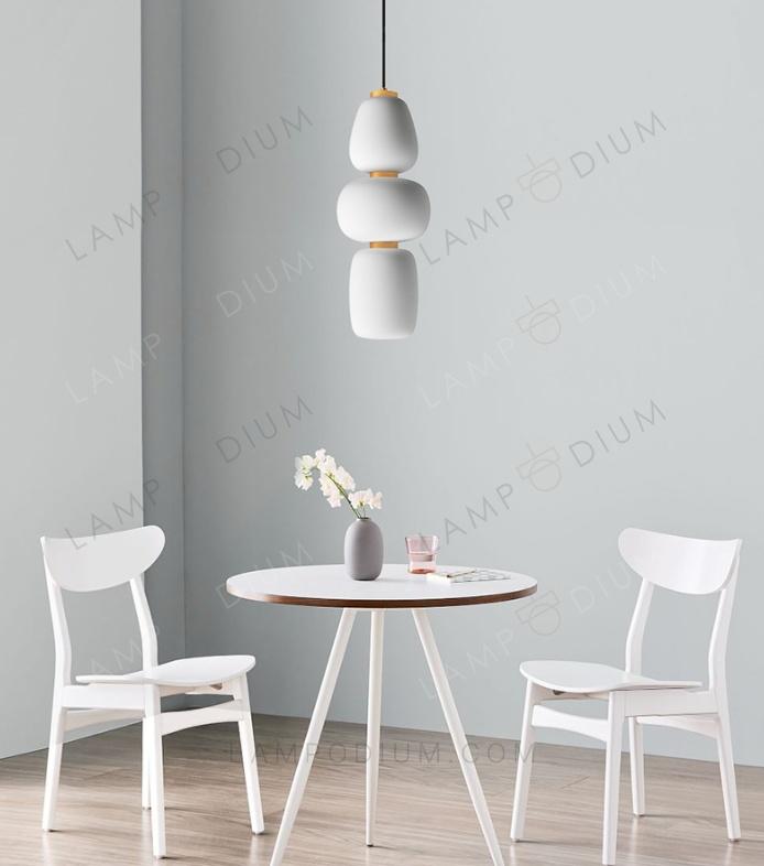 Pendant light DOUBLE BRUNZO