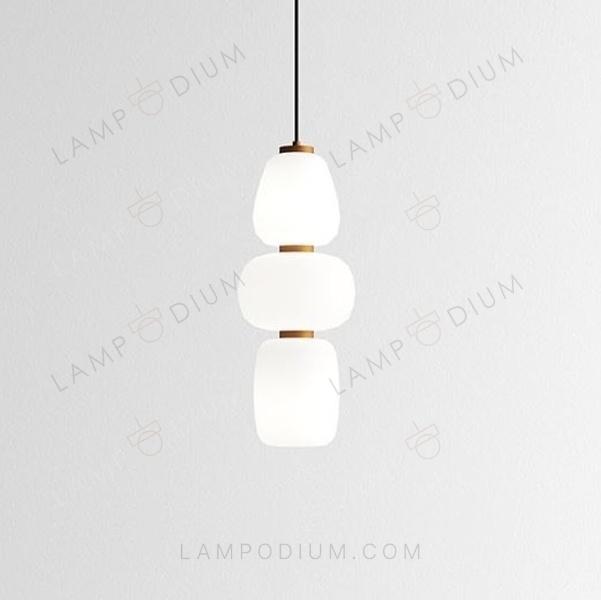 Pendant light DOPPIO BRUNZO