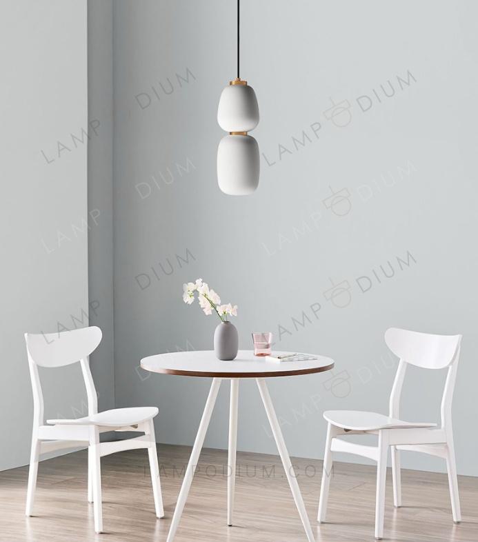 Pendant light DOPPIO BRUNZO