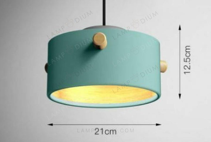 Pendant light VIGOROSO