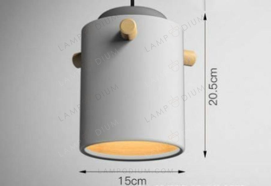 Pendant light VIGOROSO