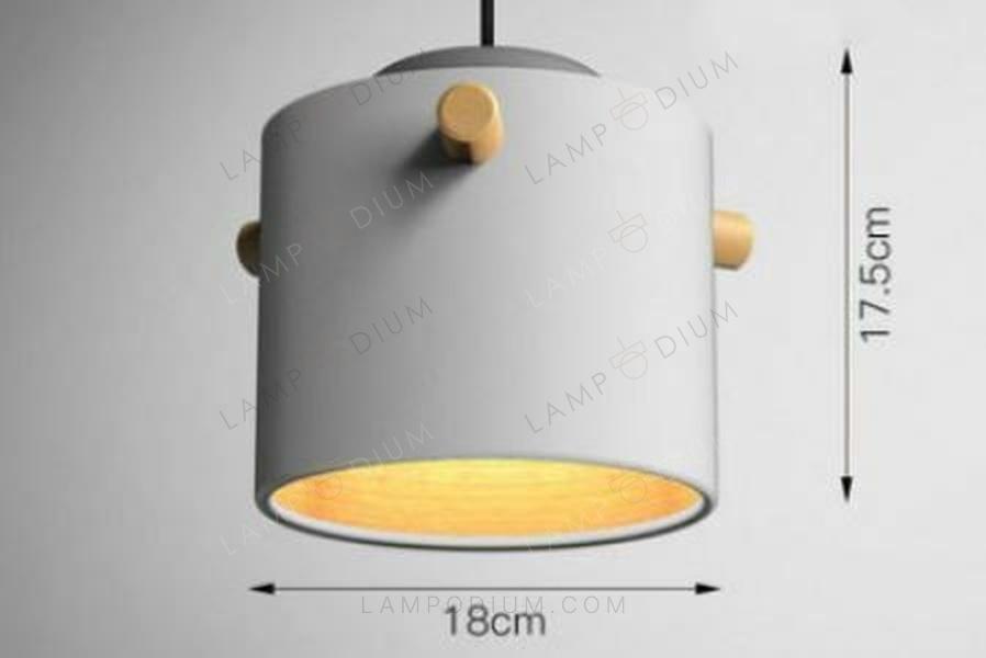 Pendant light VIGOROSO