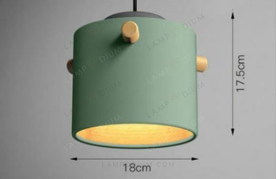 Pendant light VIGOROSO