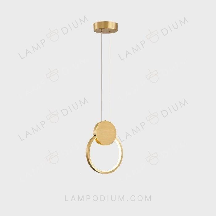 Pendant light GERTY COPPER