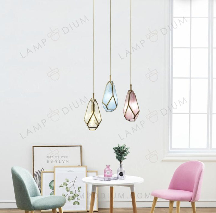 Pendant light GLOSTY TRE