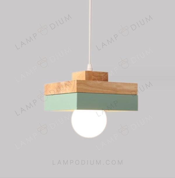 Pendant light KLER QUADRATO