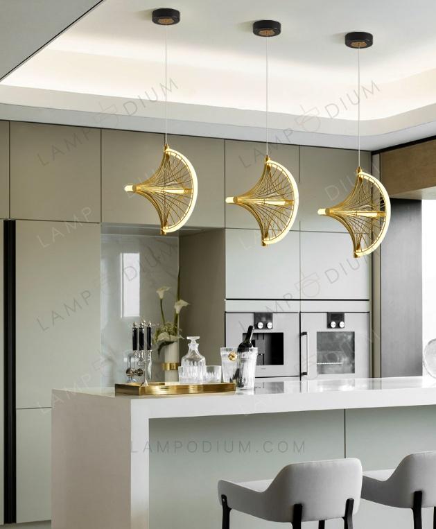 Pendant light CERCHIO RETE 20