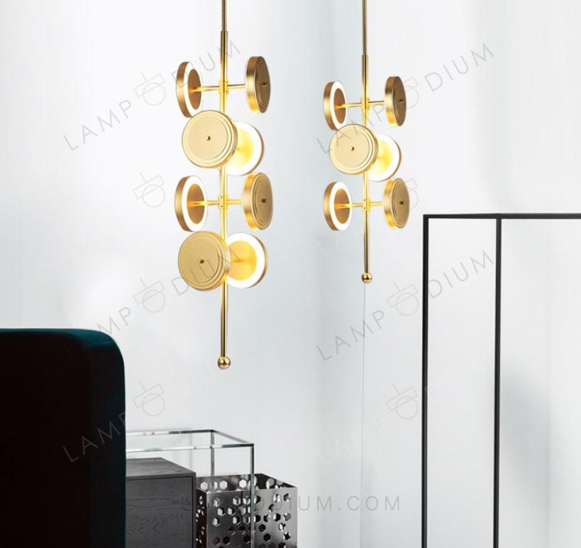 Pendant light POISE 6