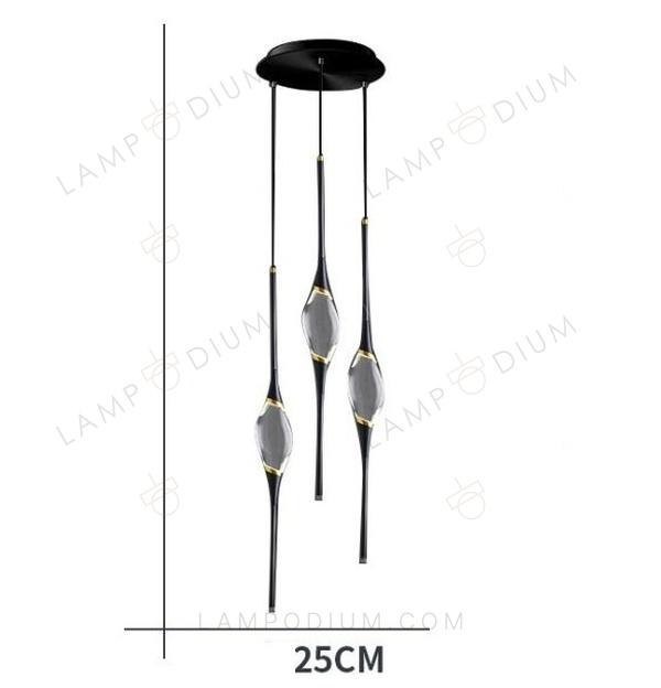 Pendant light TEAR 3