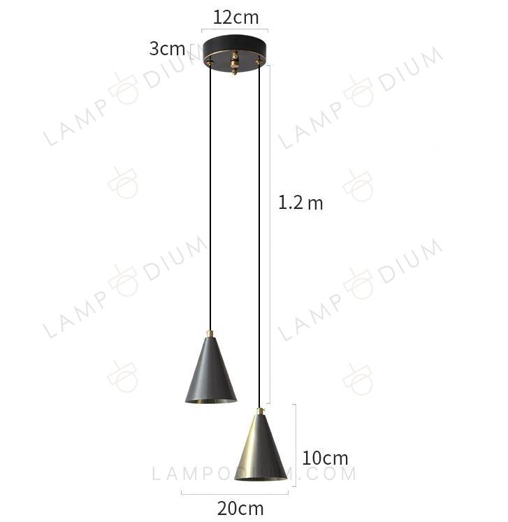 Pendant light TADPOLE 1