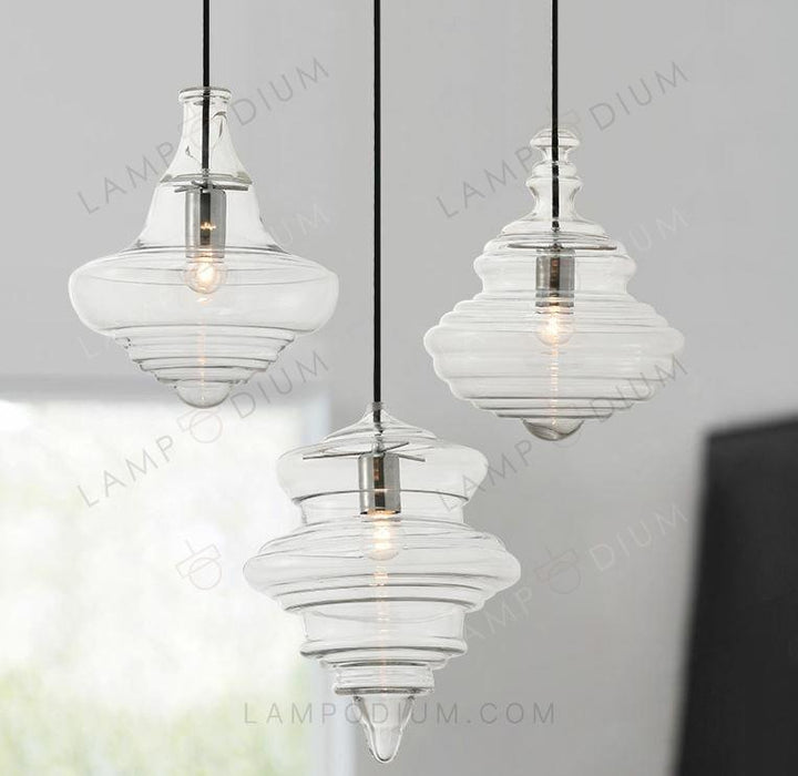 Pendant light TIPO B TRANSPARENTE