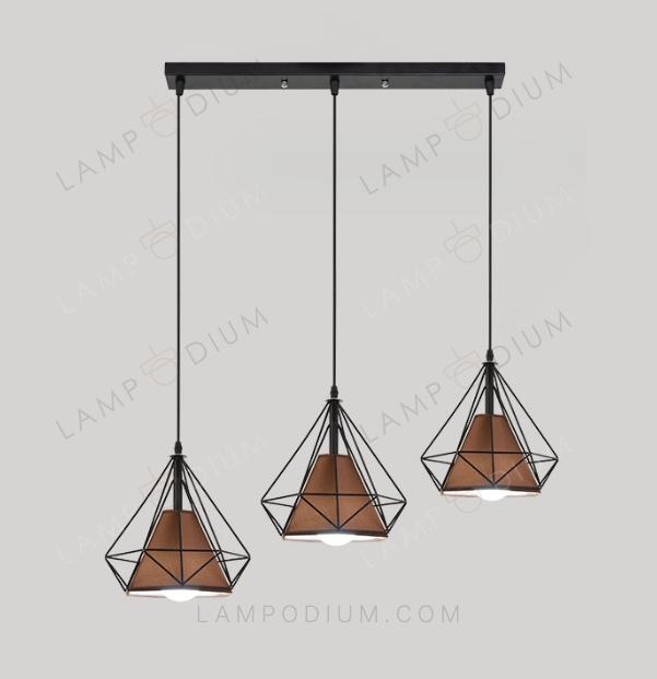 Pendant light ADAMANTE 3