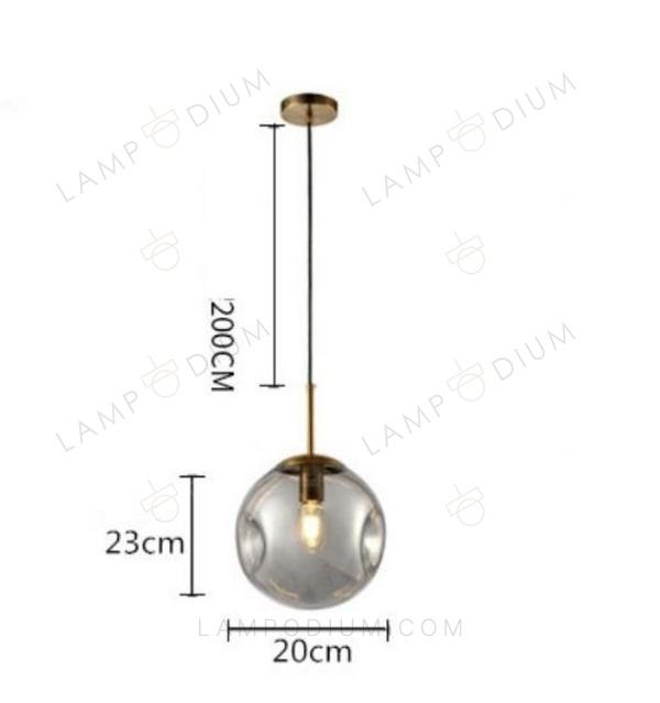 Pendant light FIORINDA