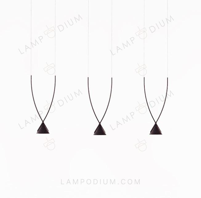 Pendant light BARB 3 ITALIANO